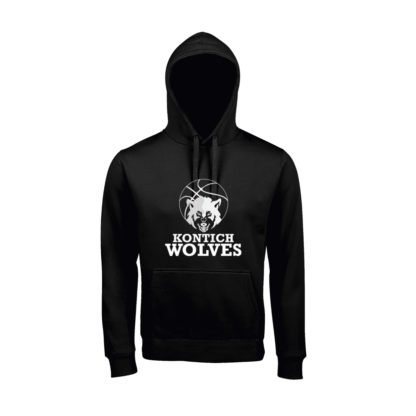 hoodie Kontich wolves zwart