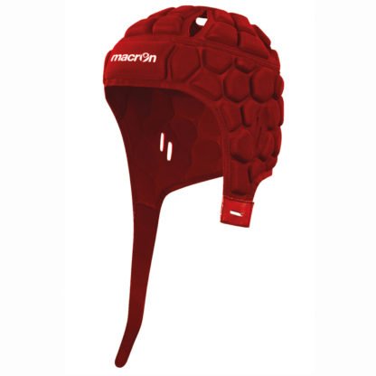 macron rugby helmet rood