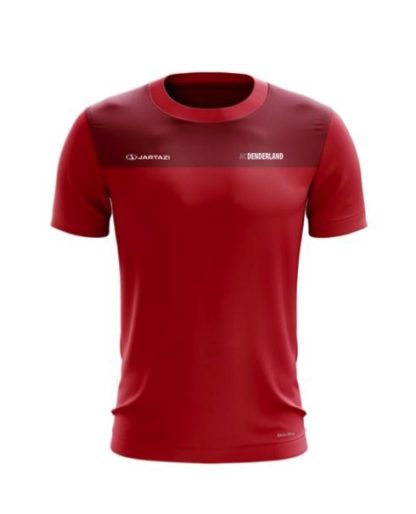 ac denderland t-shirt rood jartazi bari